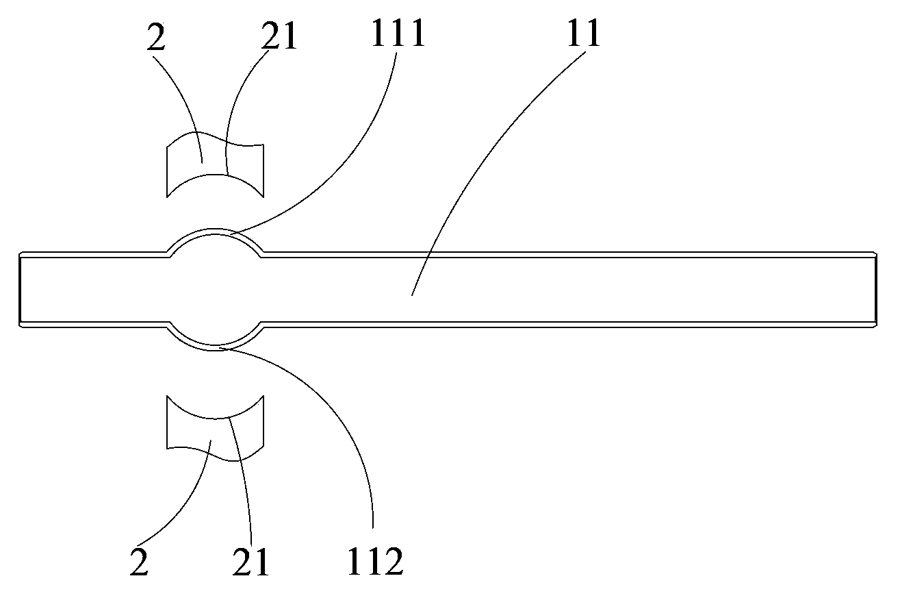 Processing making method of cross-shaped discharge tube