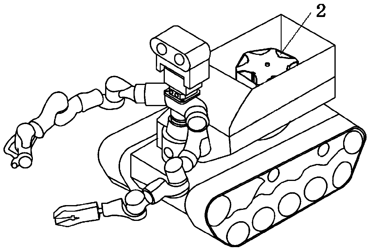 Storage device and method of soil collected by robot