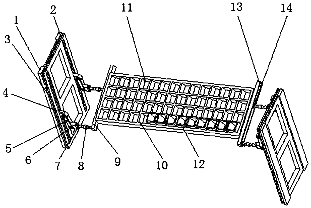 A multi-degree-of-freedom automatic three-dimensional seedbed system with adjustable light transmittance