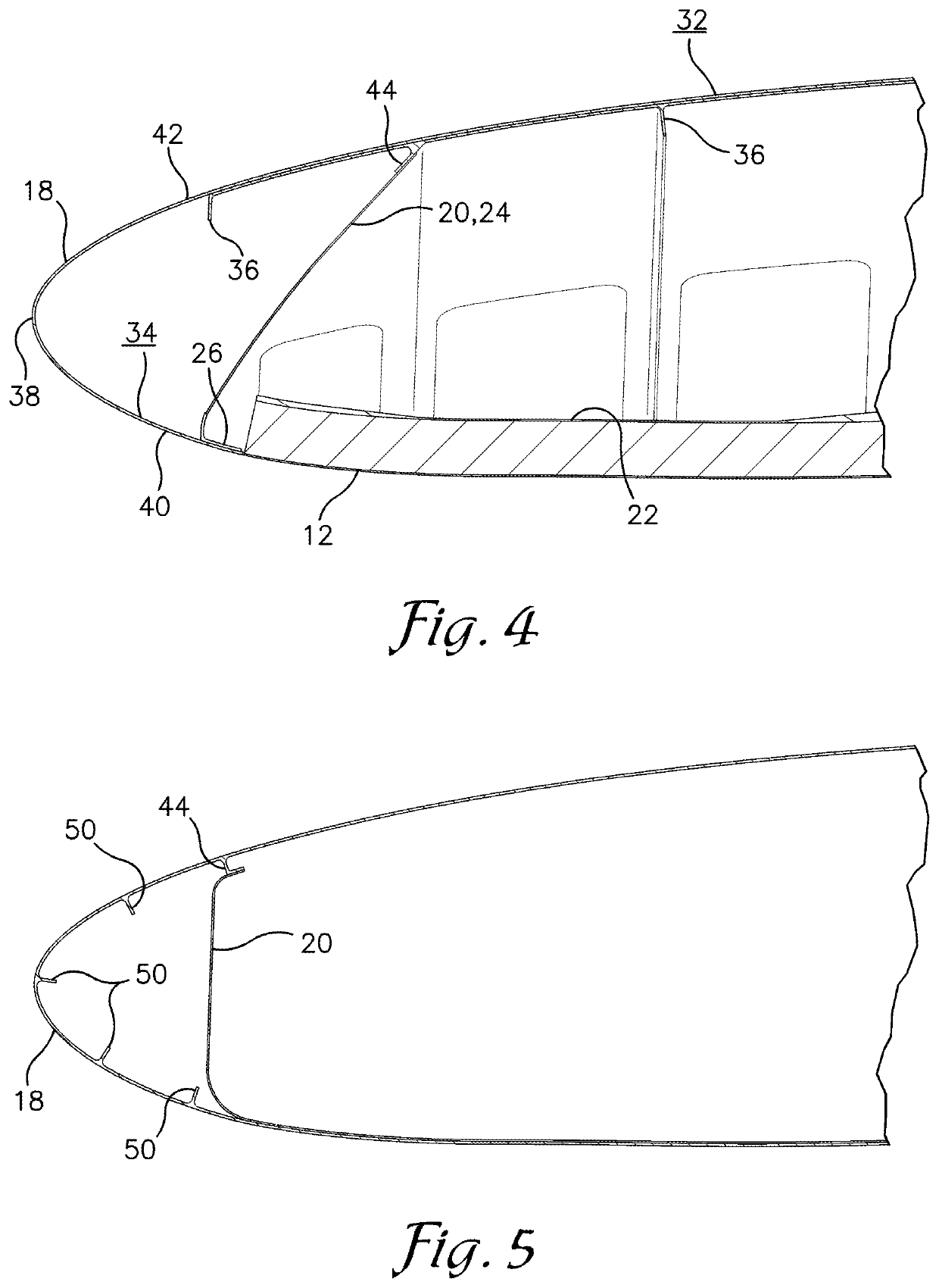 Monolithic lipskin and method of fabrication