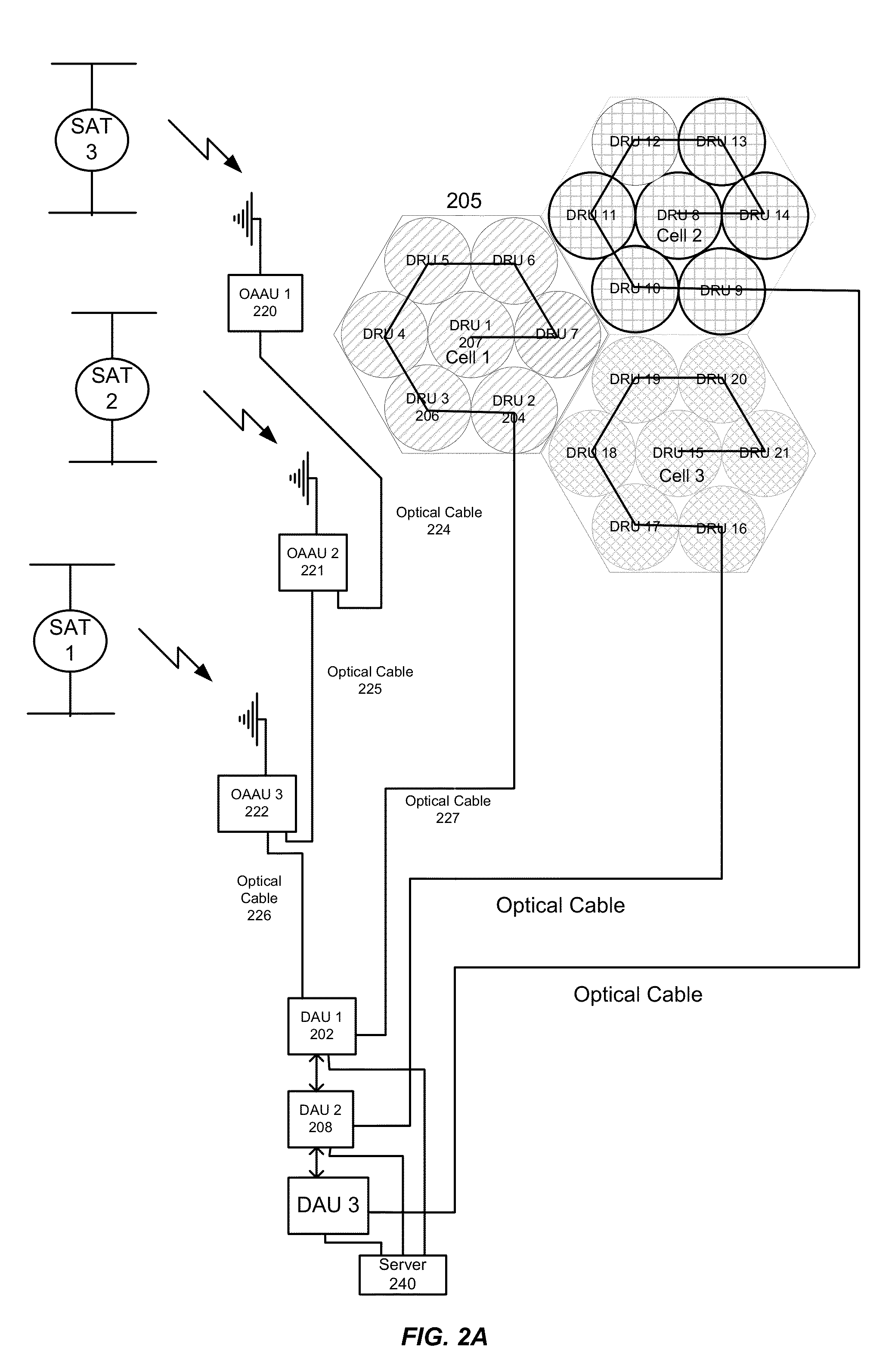 Real-time locating system using GPS time difference of arrival with digital off-air access units and remote units