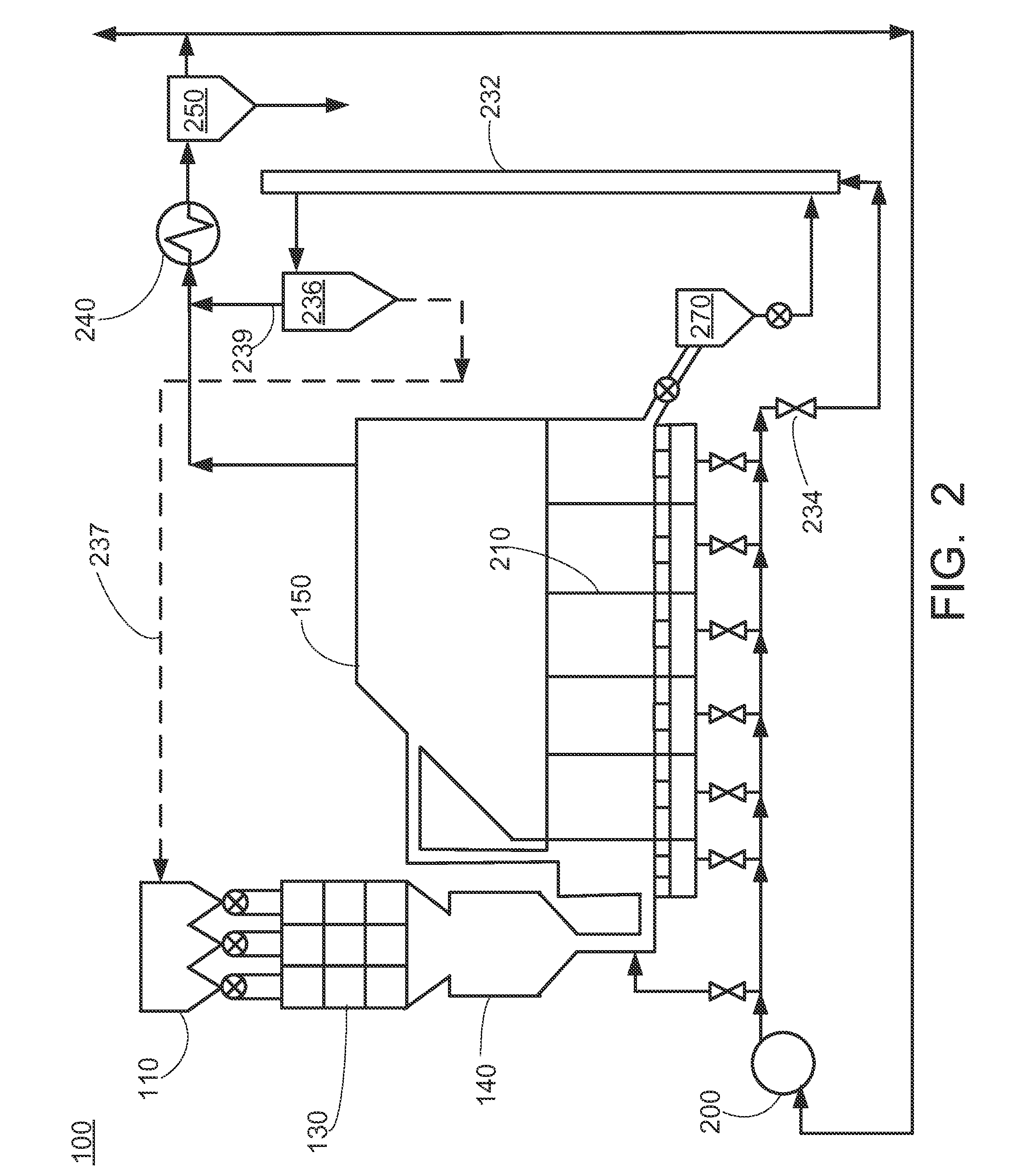 Concentrated solar power solids-based system