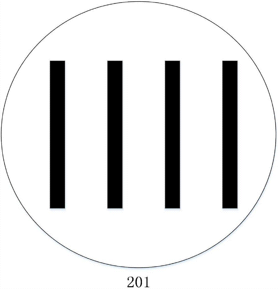 Image processing method based on vertical-and-horizontal-conversion amplifying grating and application thereof