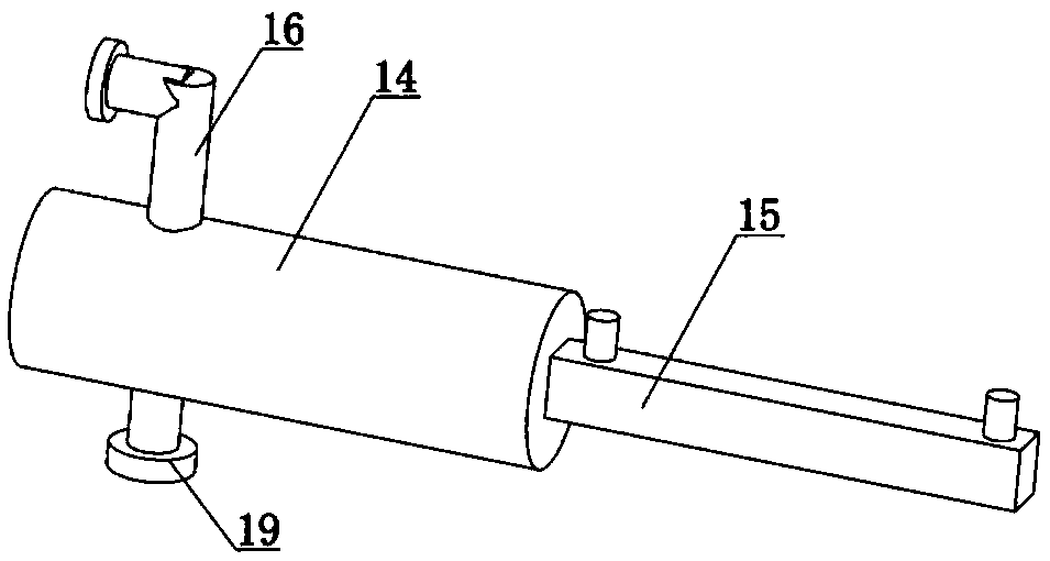 Sewage purifying line and method