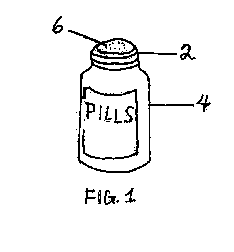 Container cap for assuring quality