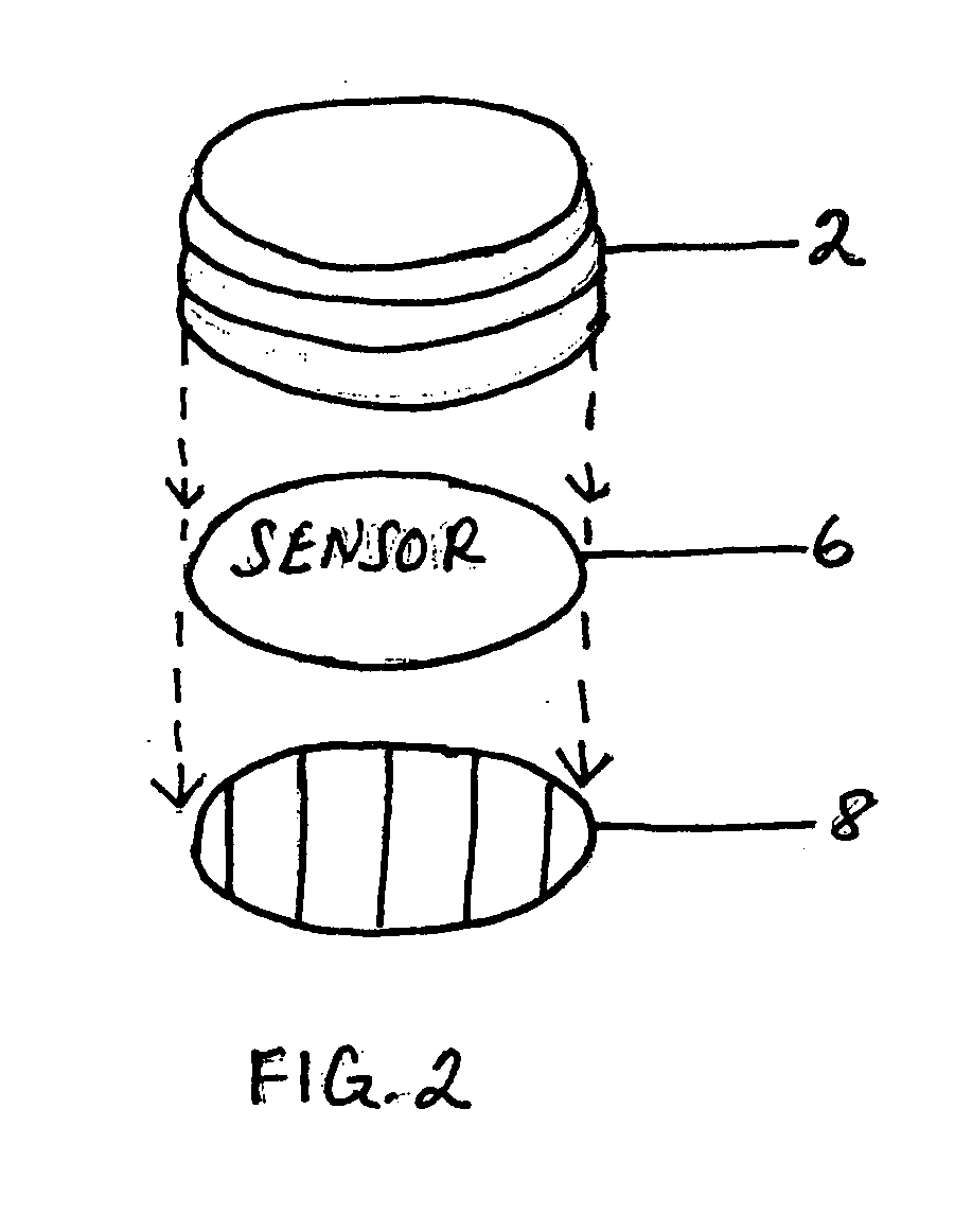 Container cap for assuring quality