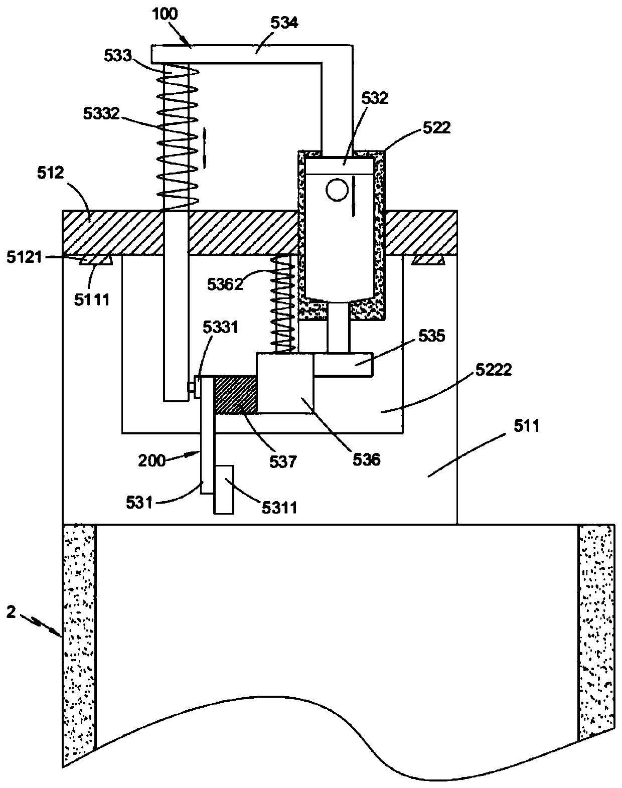 Raw material quantitative mixing equipment for refractory brick production