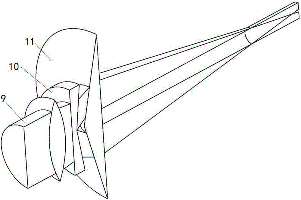 Device and method for generating tunable terahertz radiation by use of hollow laser plasma