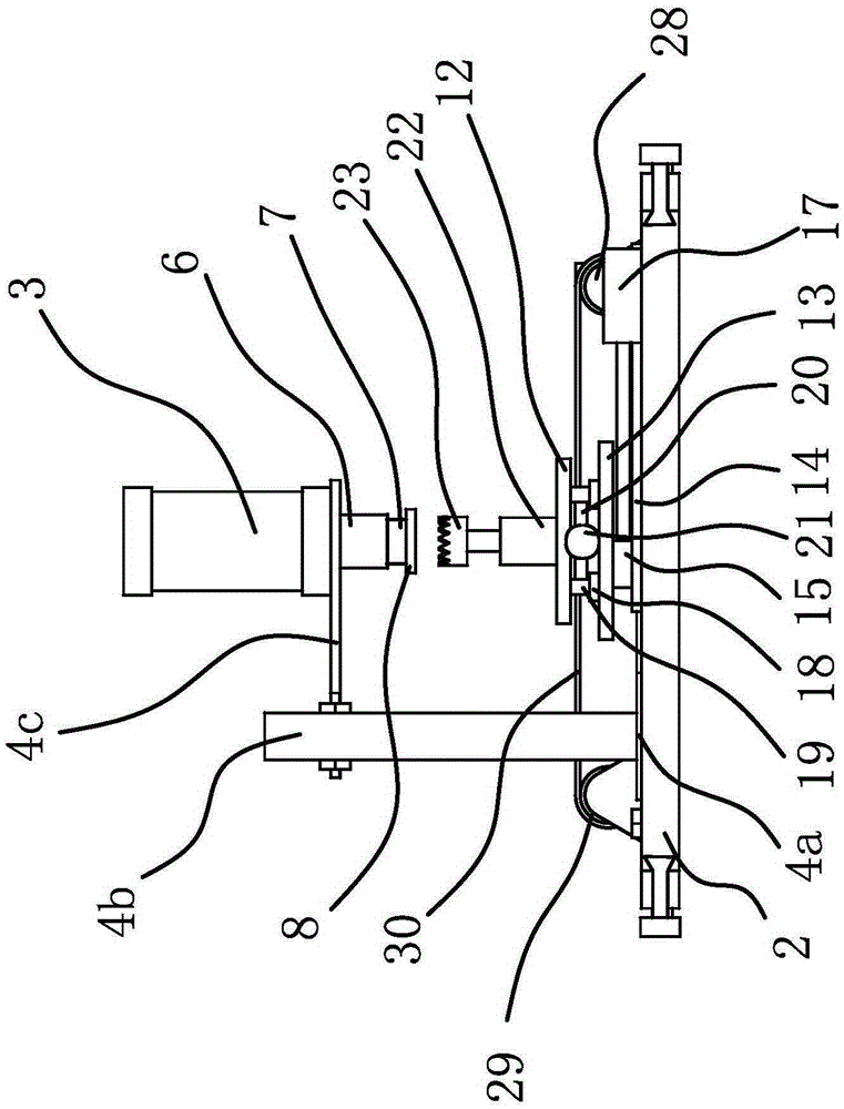 A production rack for processing automobile clutch release bearings