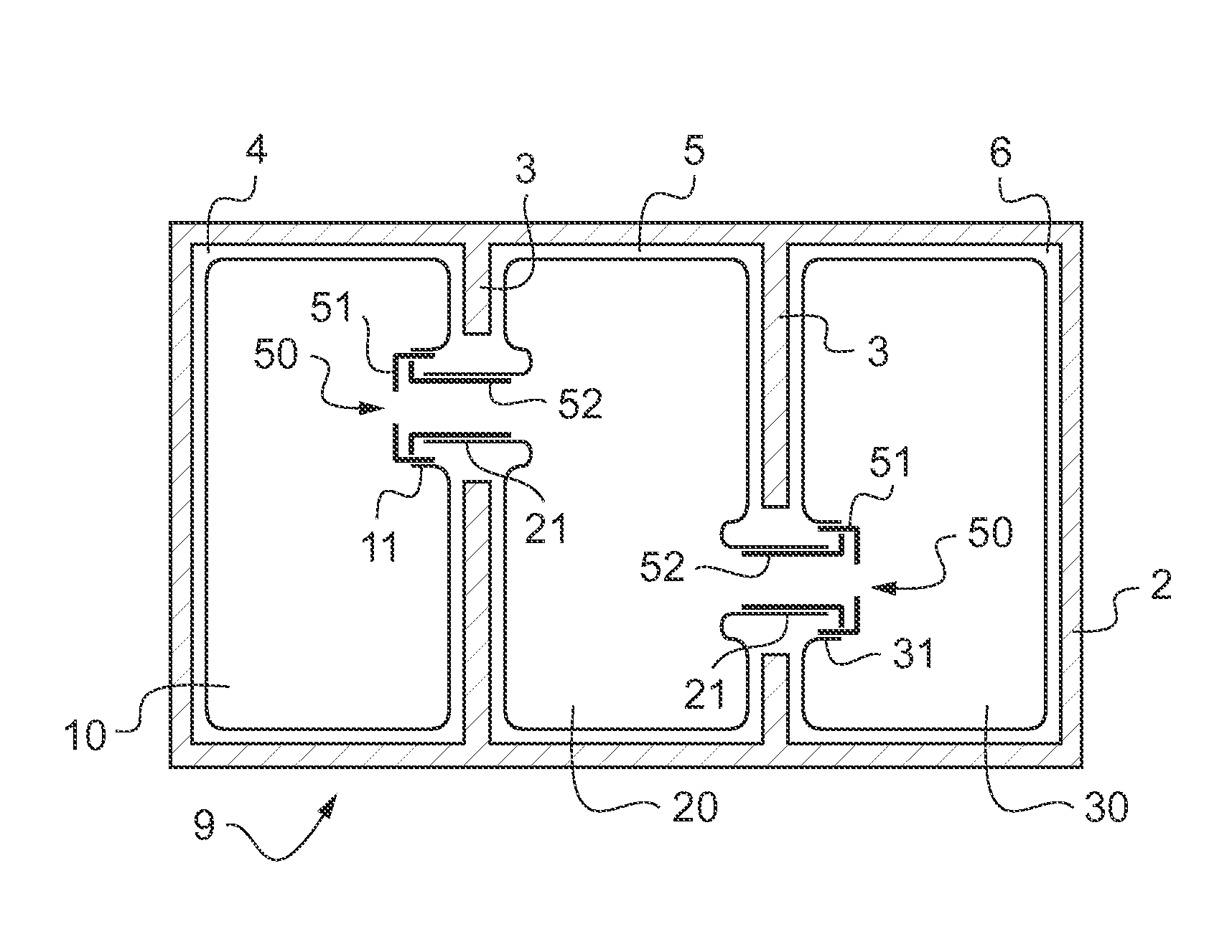 Removable coupling device for coupling together two flexible pipes