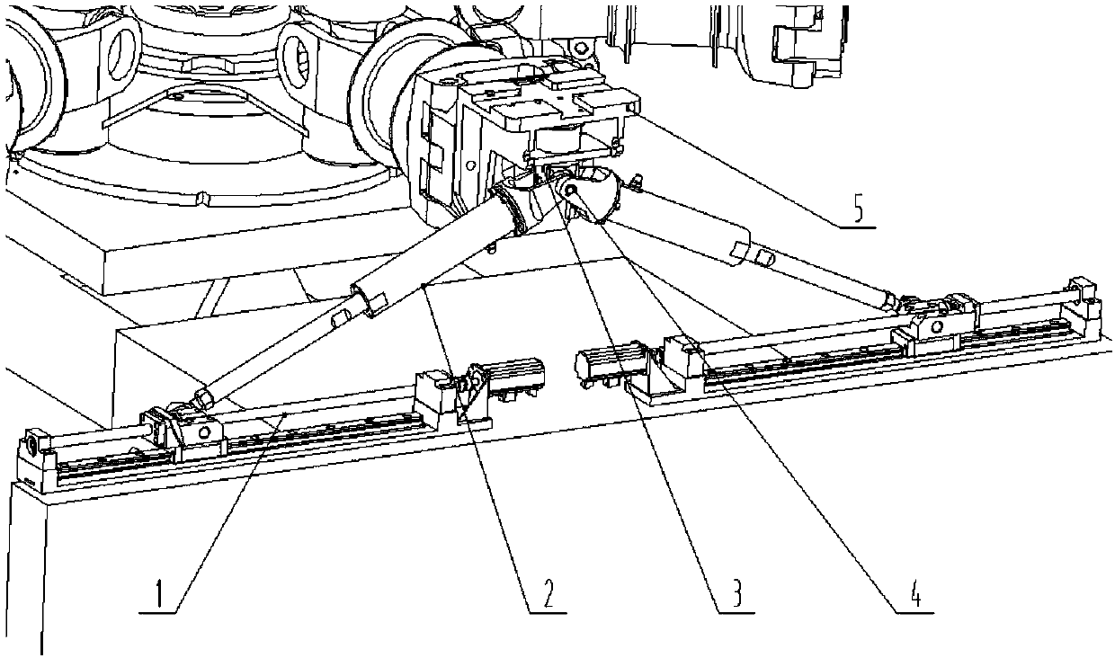 Motion loading device for hub detection and method thereof