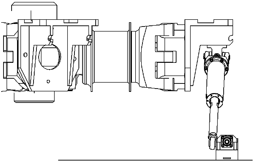 Motion loading device for hub detection and method thereof