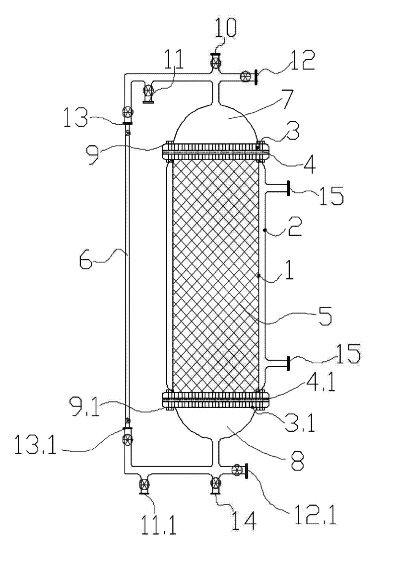 Decolorizing method for gentamicin sulfate production