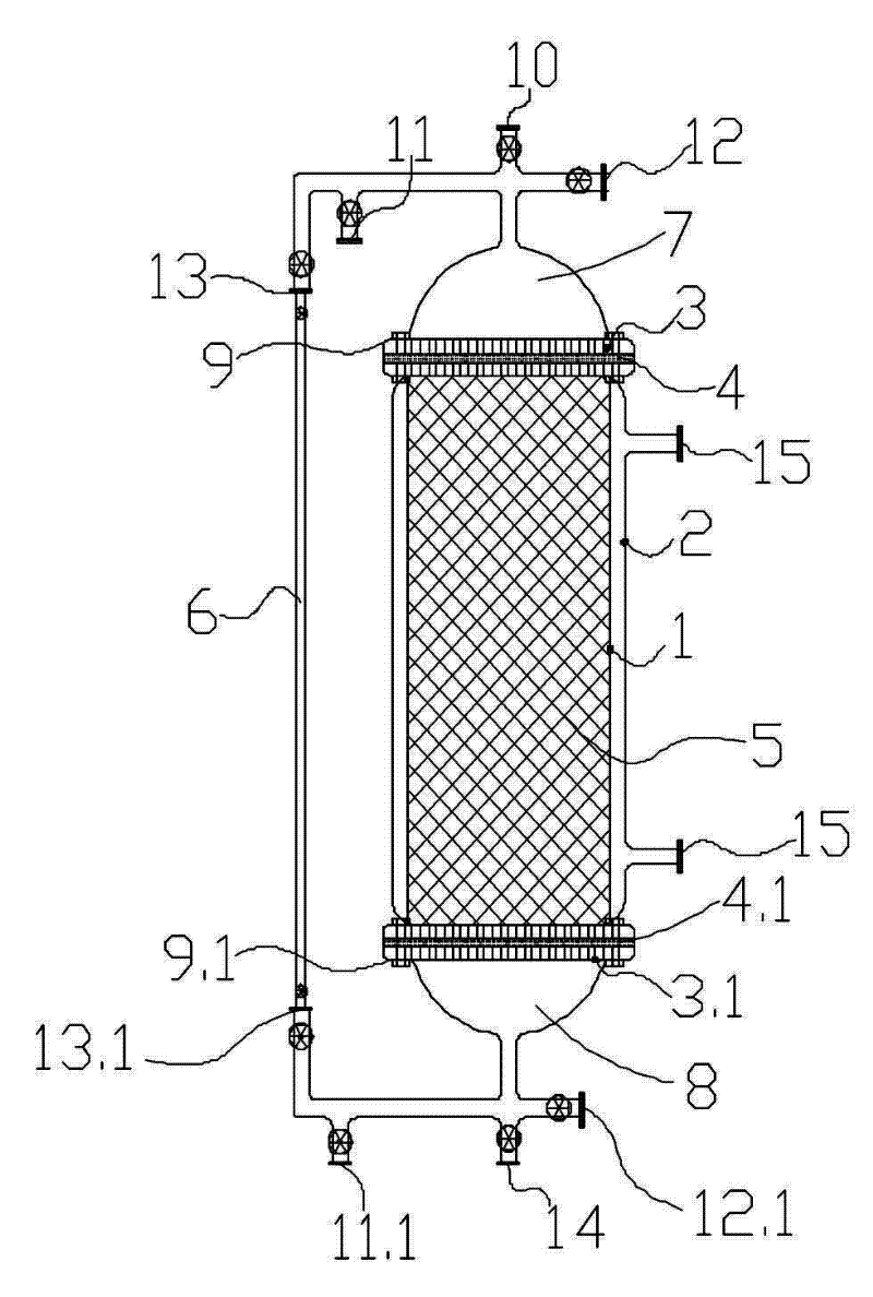 Decolorizing method for gentamicin sulfate production