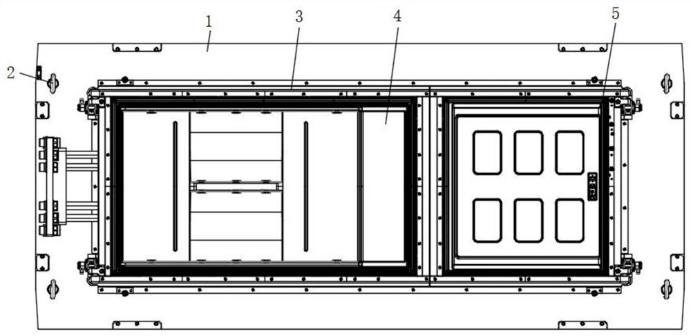 Door stopper and door seal unsealing groove demolding mechanism