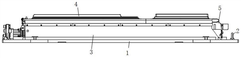 Door stopper and door seal unsealing groove demolding mechanism