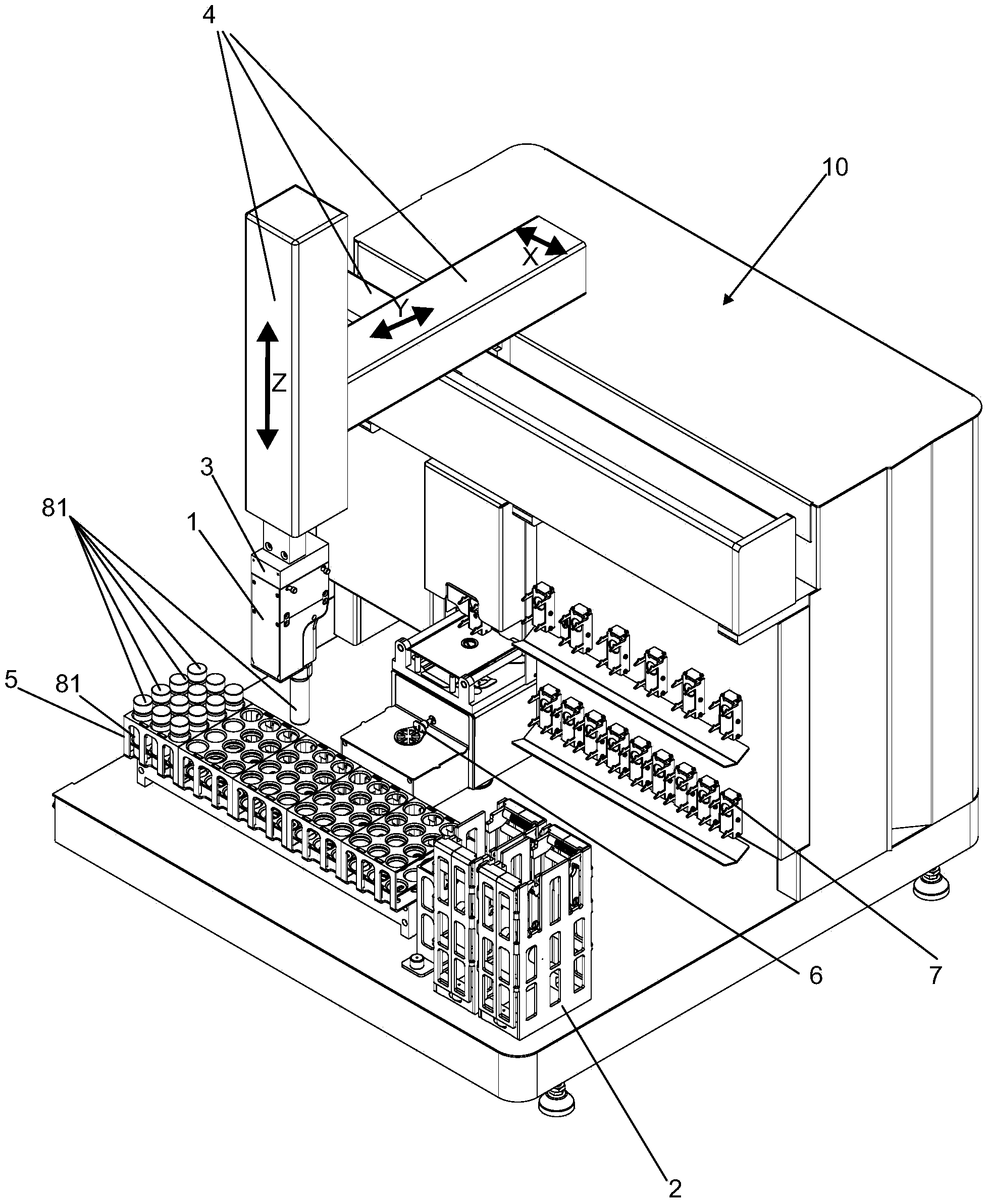 Sample Preparer With Rotary Gripper