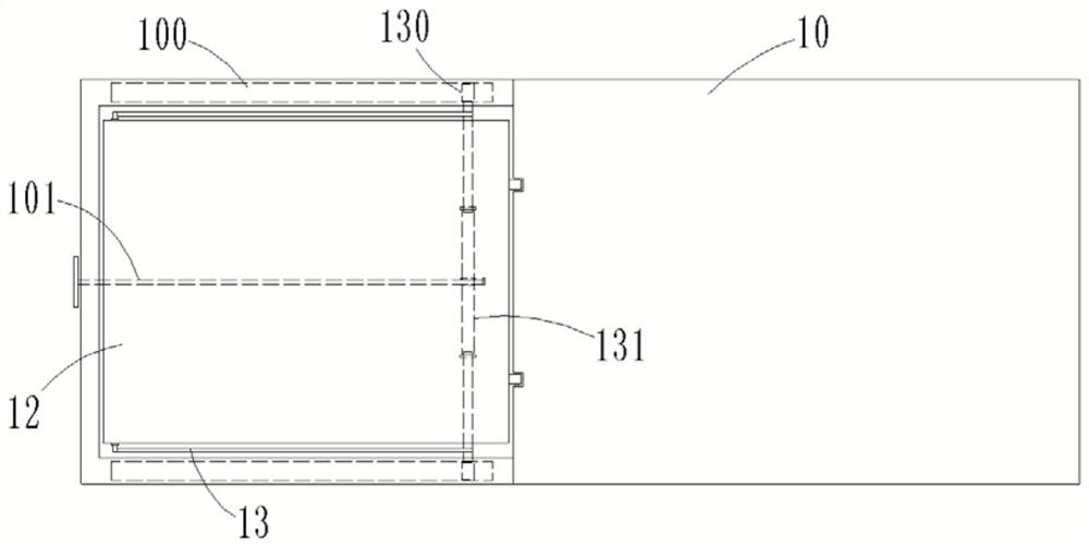 Lower limb postoperative nursing device capable of being adjusted in multiple directions and assisting in massaging