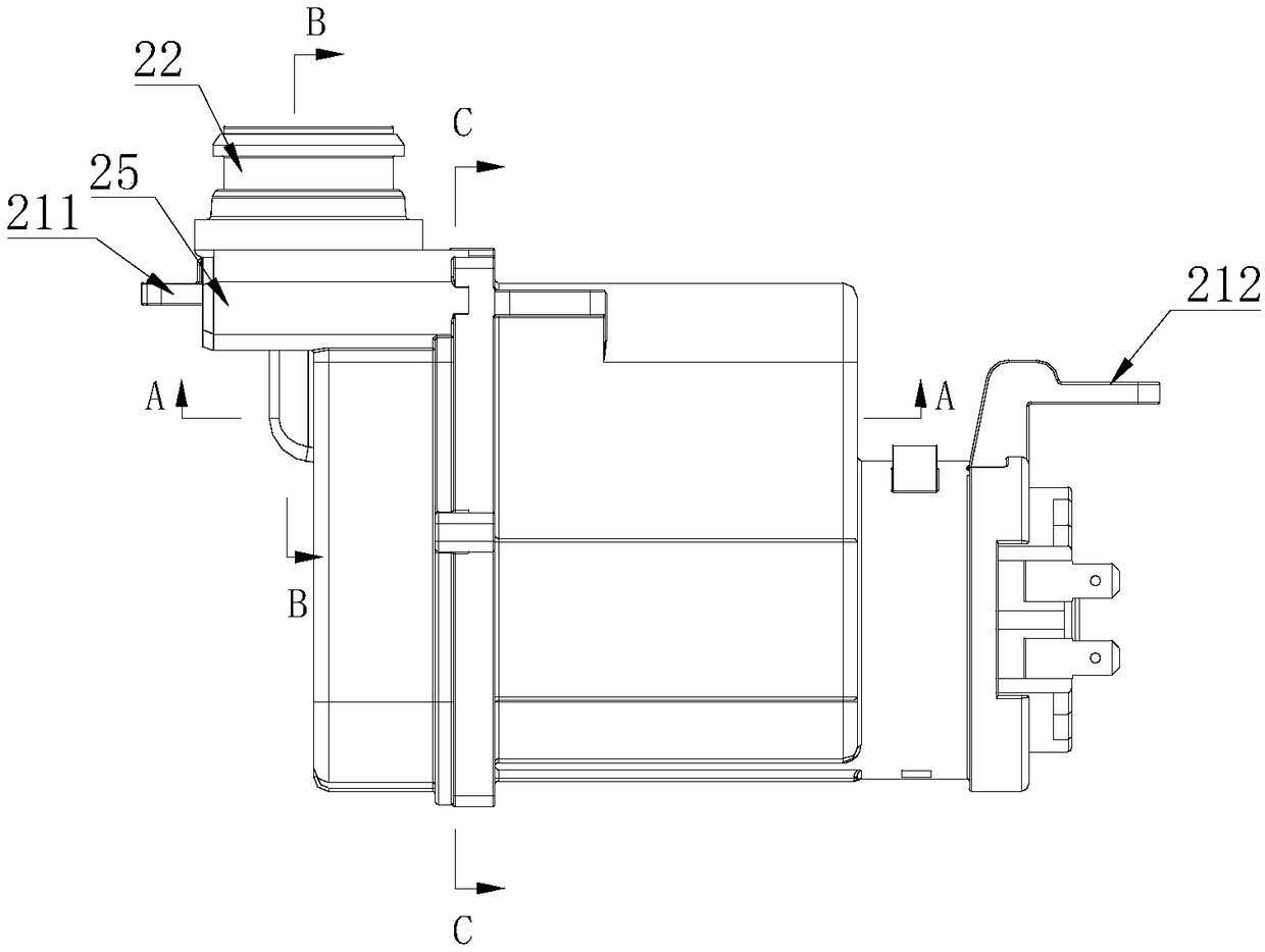 Inlet valve and washing machine integrated with heating function