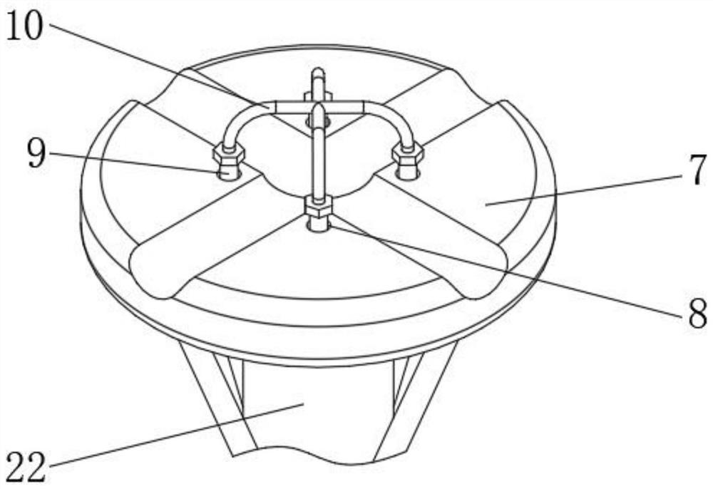 Novel civil construction supporting structure