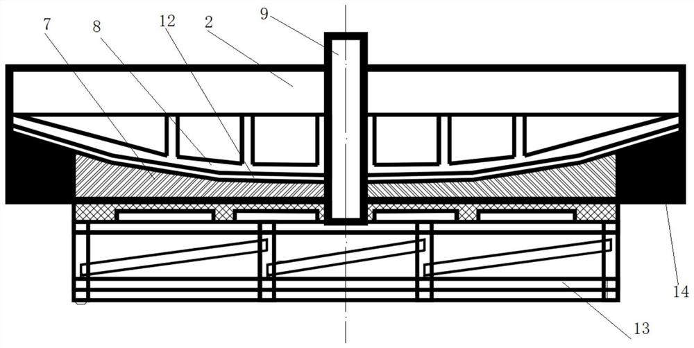 Bridge swivel system and mounting and swivel method thereof