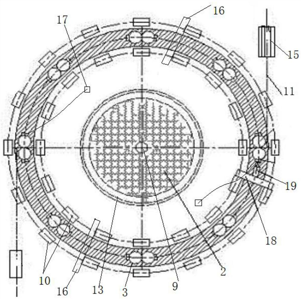 Bridge swivel system and mounting and swivel method thereof