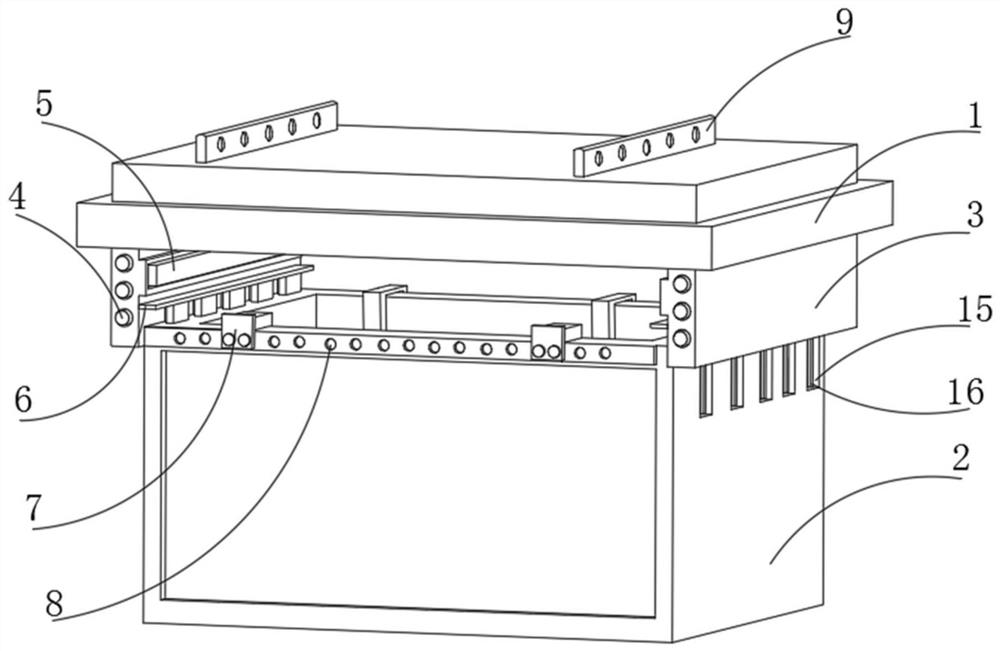 A battery-based heat-sealing mold for shell cover