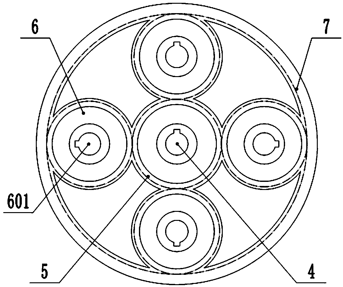 Movable square stage structure