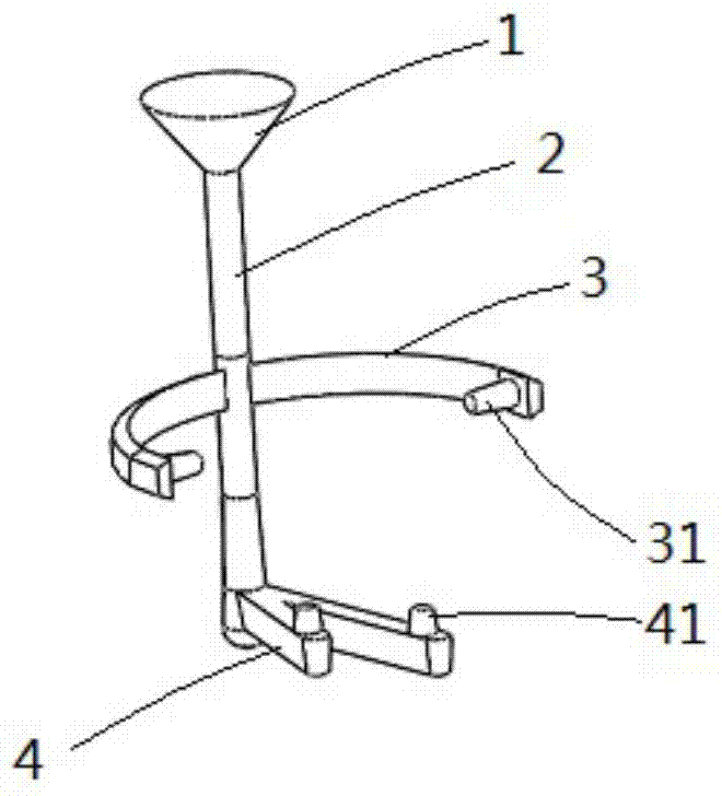 A lost foam pouring system for a gearbox case