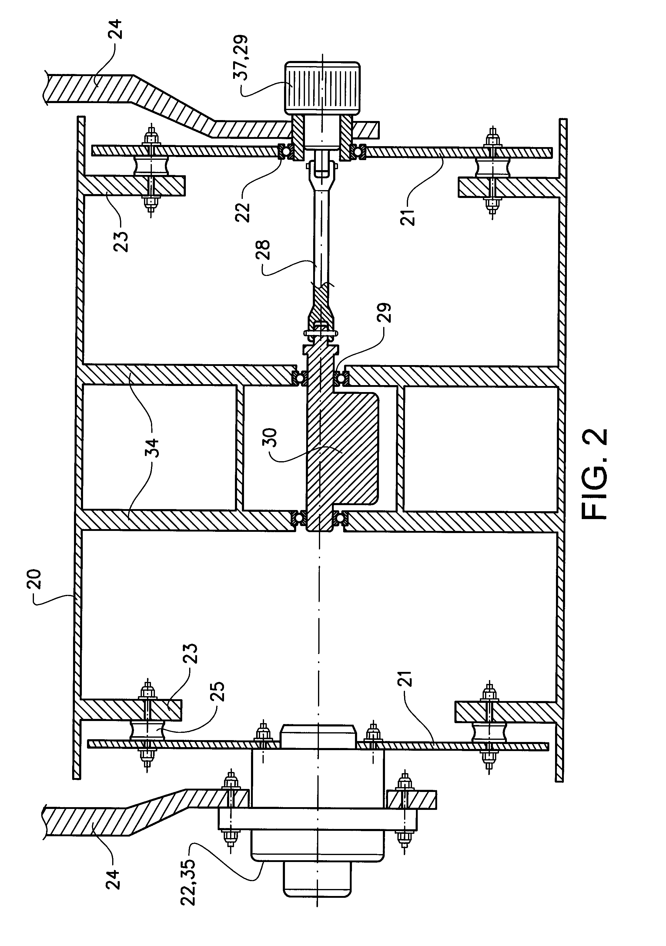 Hydraulic system for driving a vibratory mechanism