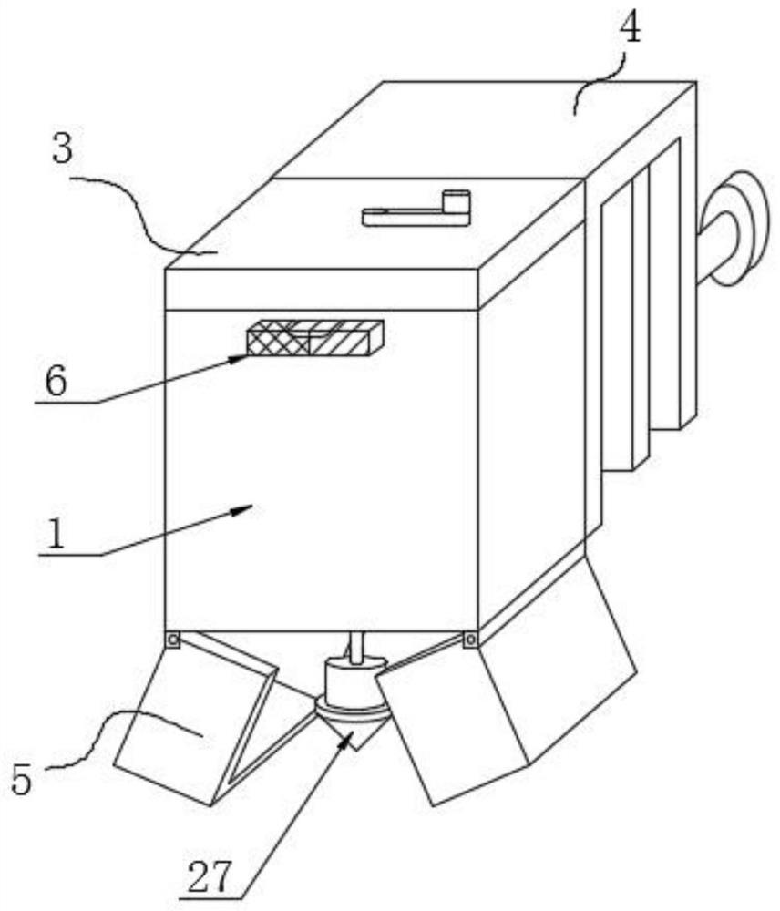 Stable plumb line capable of avoiding long-time swing for constructional engineering and operation method of stable plumb line