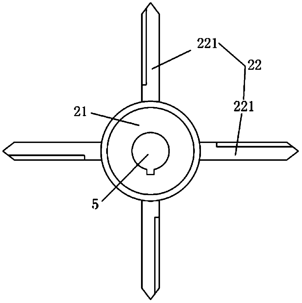 Novel two-stage crusher