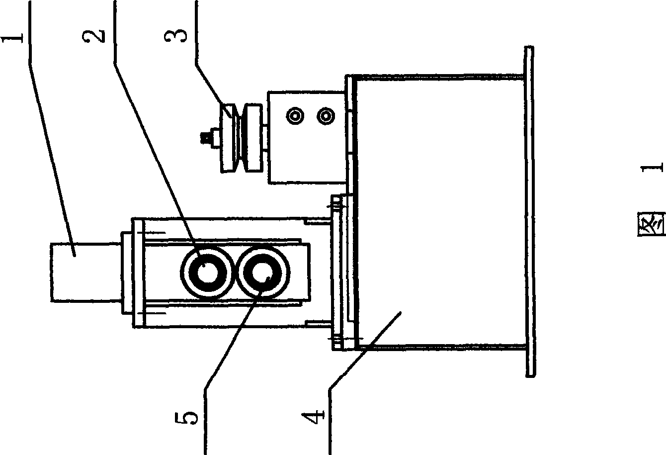 Improved guide feeding device