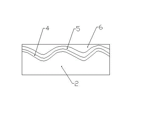 White-surface coated craft paper and production method thereof