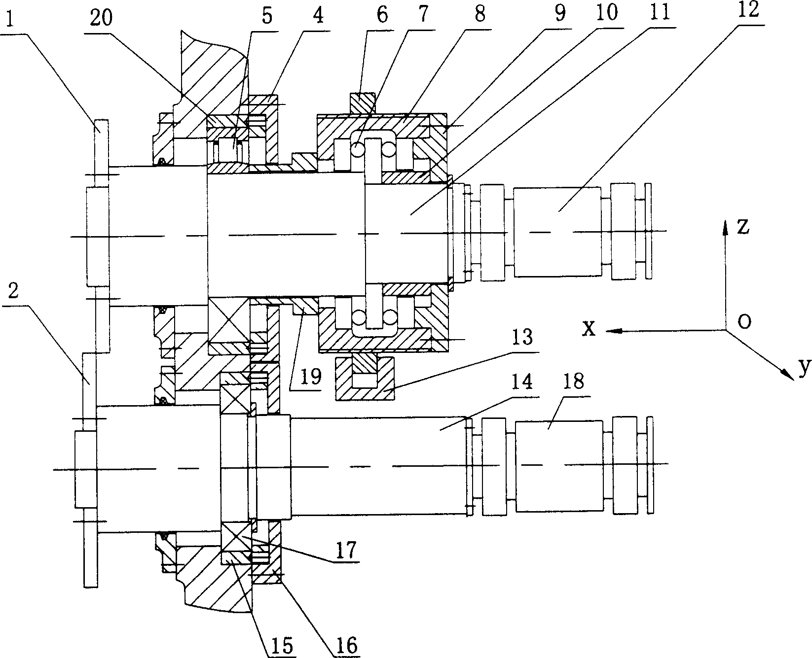 Apparatus and method for adjusting shears gap for circle shearing machine