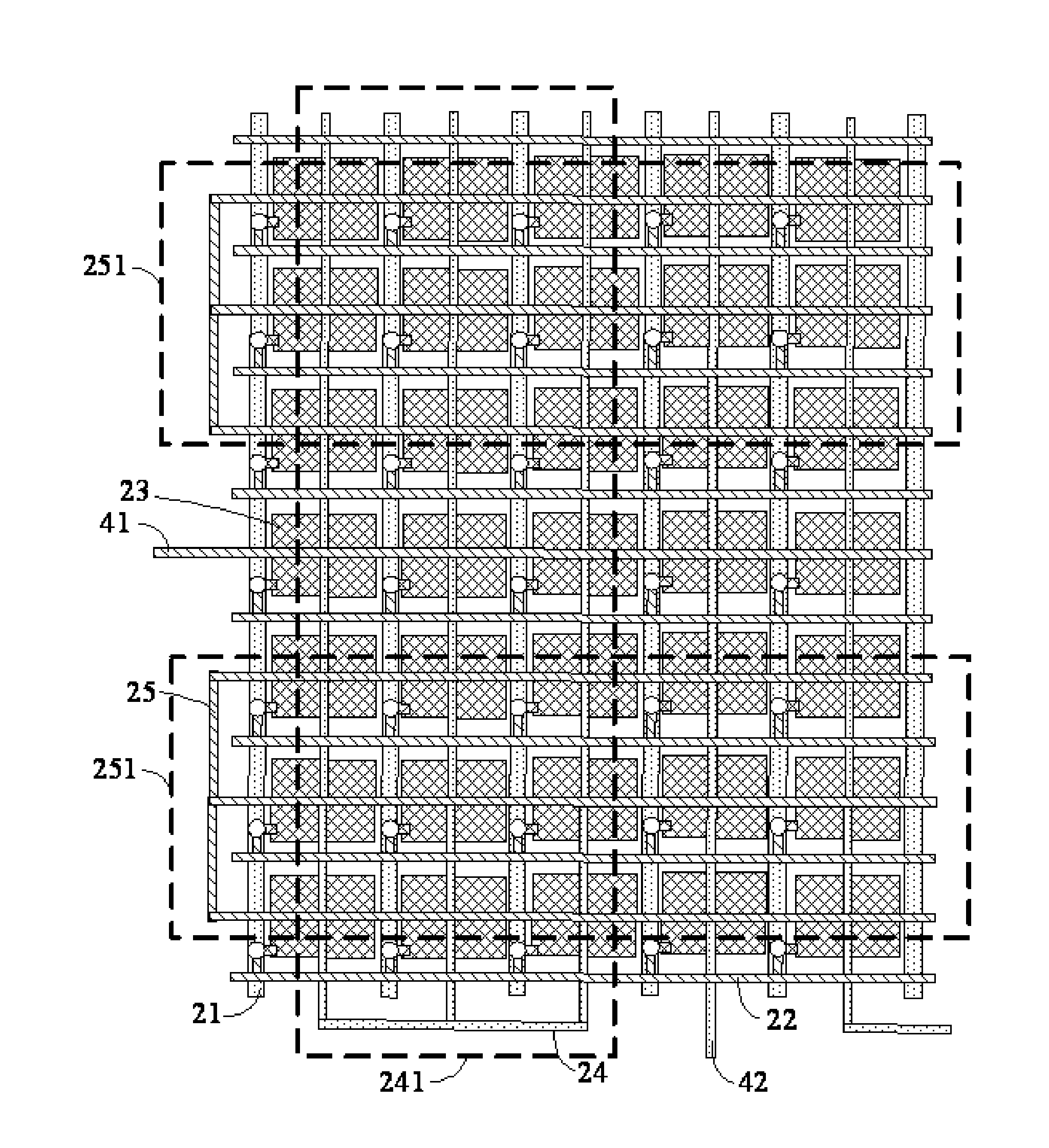 Touch-controlled display panel and touch-controlled display device