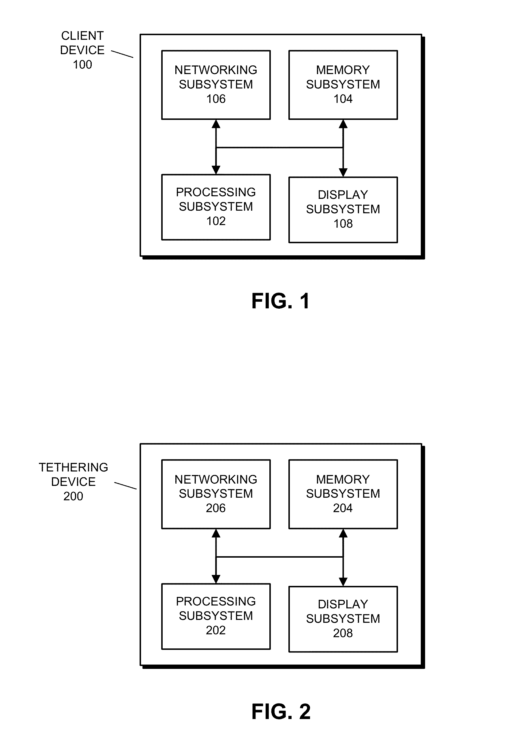 Client-initiated tethering for electronic devices