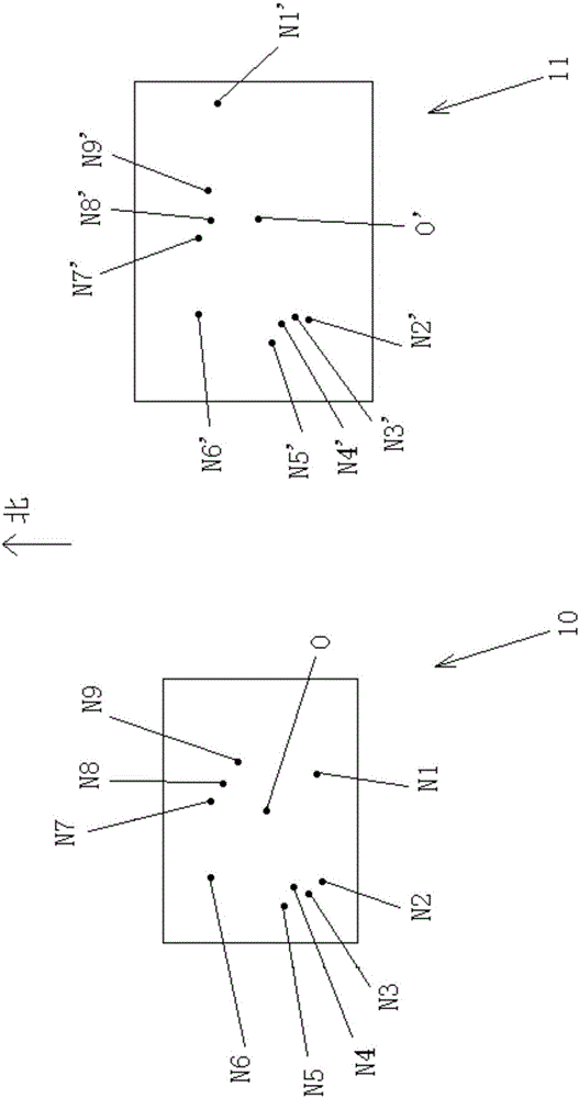 Method for performing typhoon location on current satellite image according to history satellite image