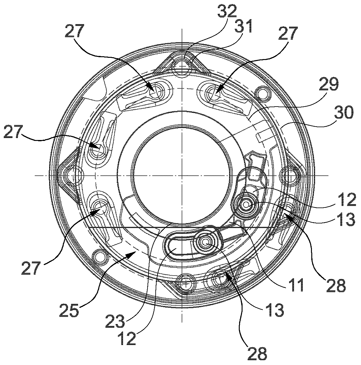 Hydraulic camshaft adjuster, and method for operating the hydraulic camshaft adjuster