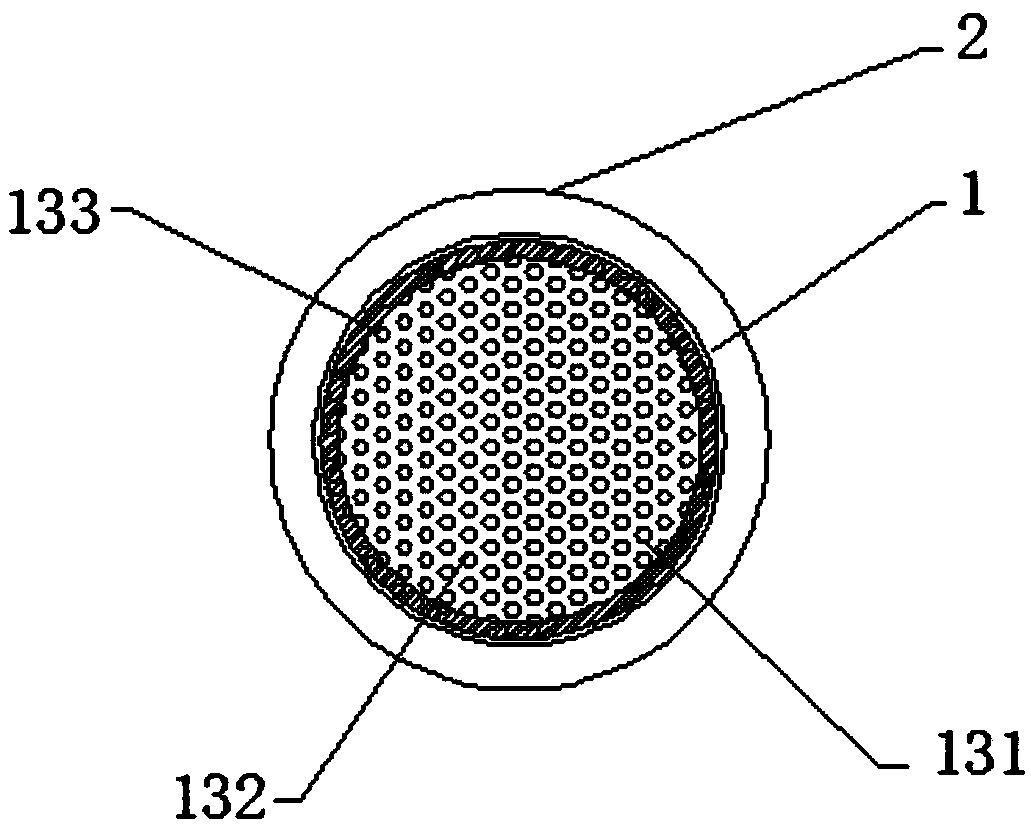 A pollination device for fruit tree plantation