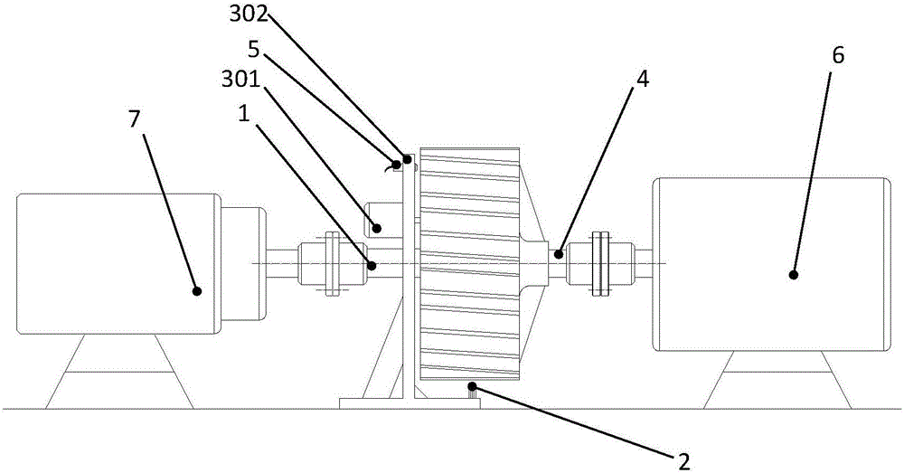 Coil static electromagnetic eddy current speed regulator