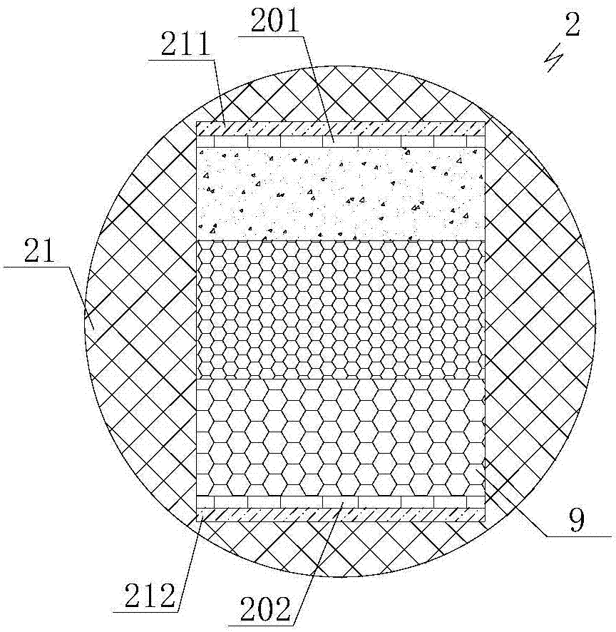 Crude oil saturating device for compact inhomogenous reservoir models