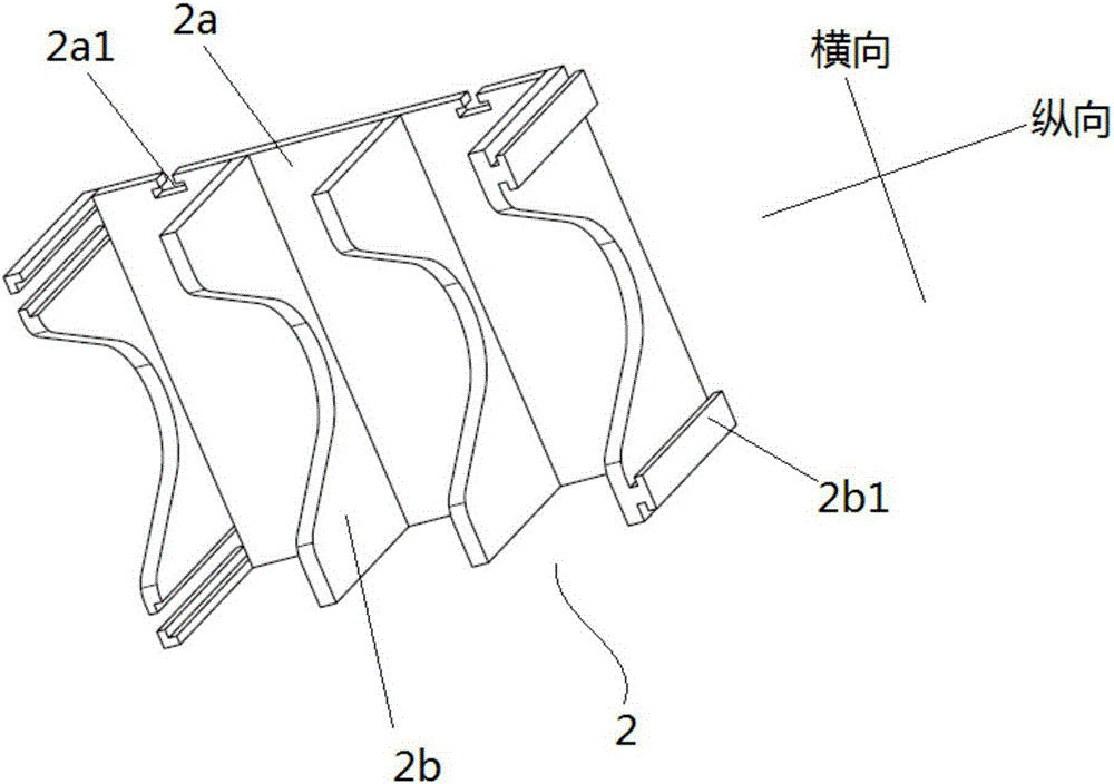 Disassembled and assembled type fire hose protecting bridge