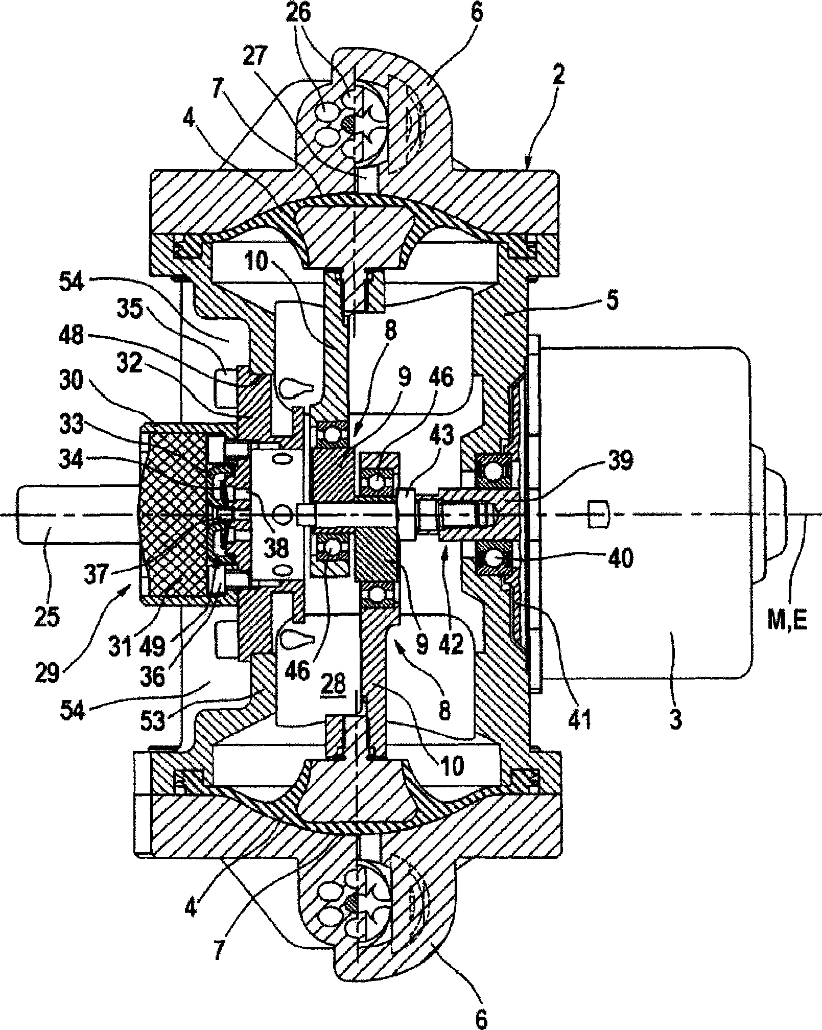 Motor/pump assembly