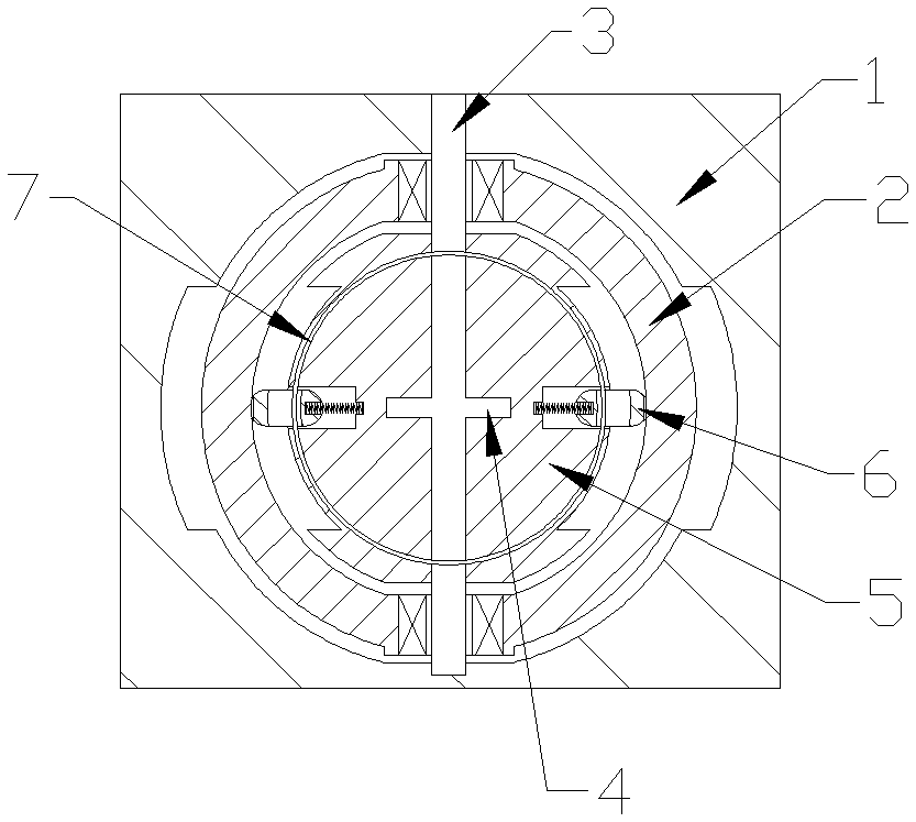 Concealed drawer draw ring