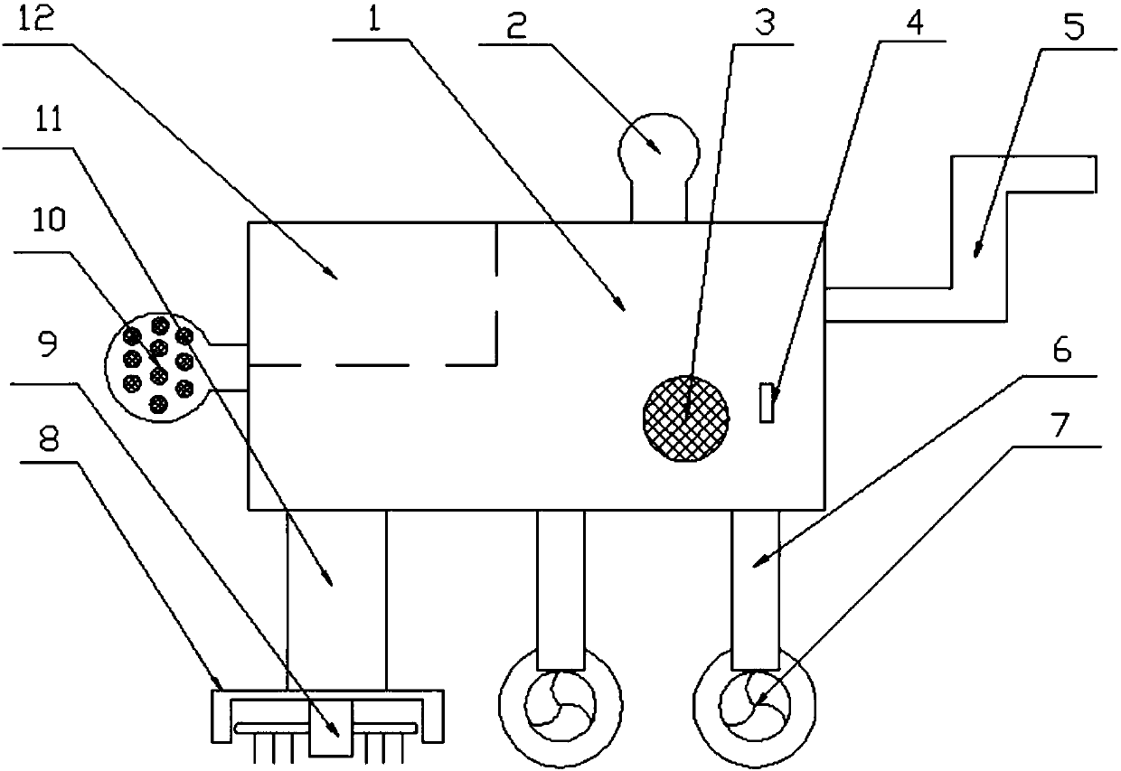 Agricultural weeding machine