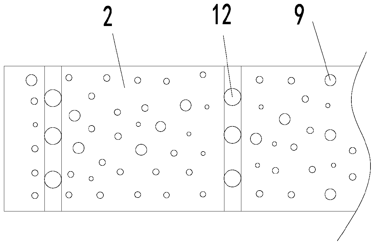 Bubble sound insulation landscape screen