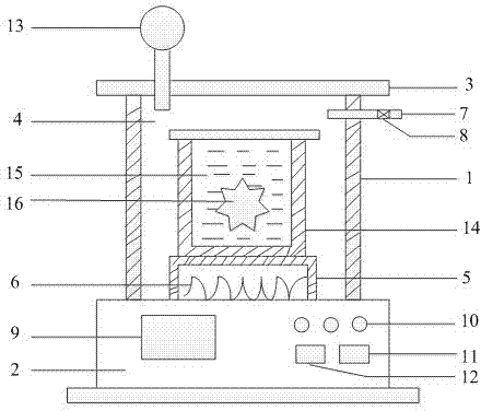 Stripping treatment method for cotton-polyester blended fabric