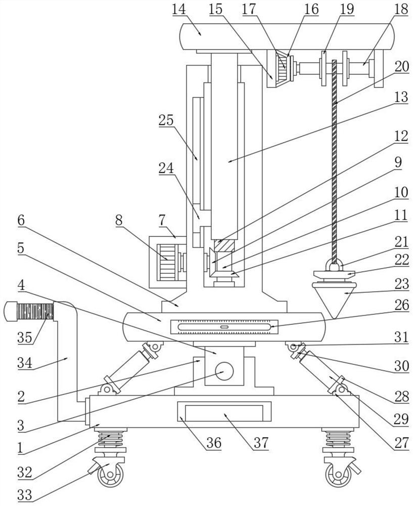 Building inclination warning equipment for building monitoring