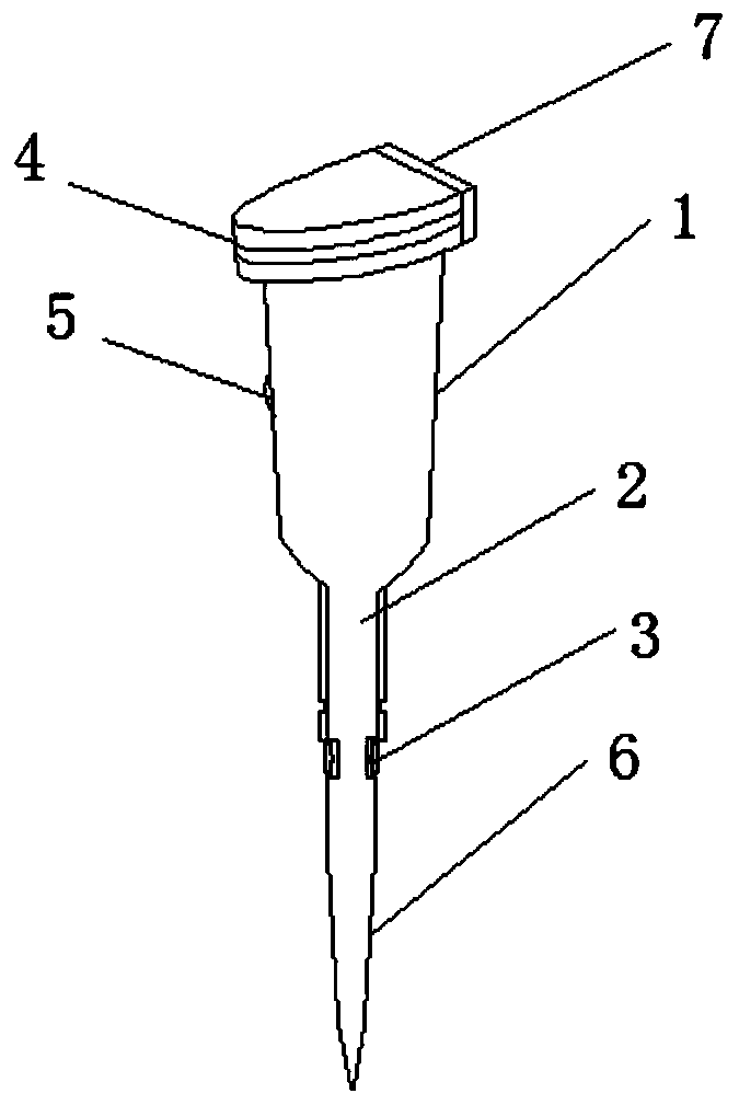 Organic toxin sample vibration purification detection method in grain crops, and ultrasonic pipette thereof